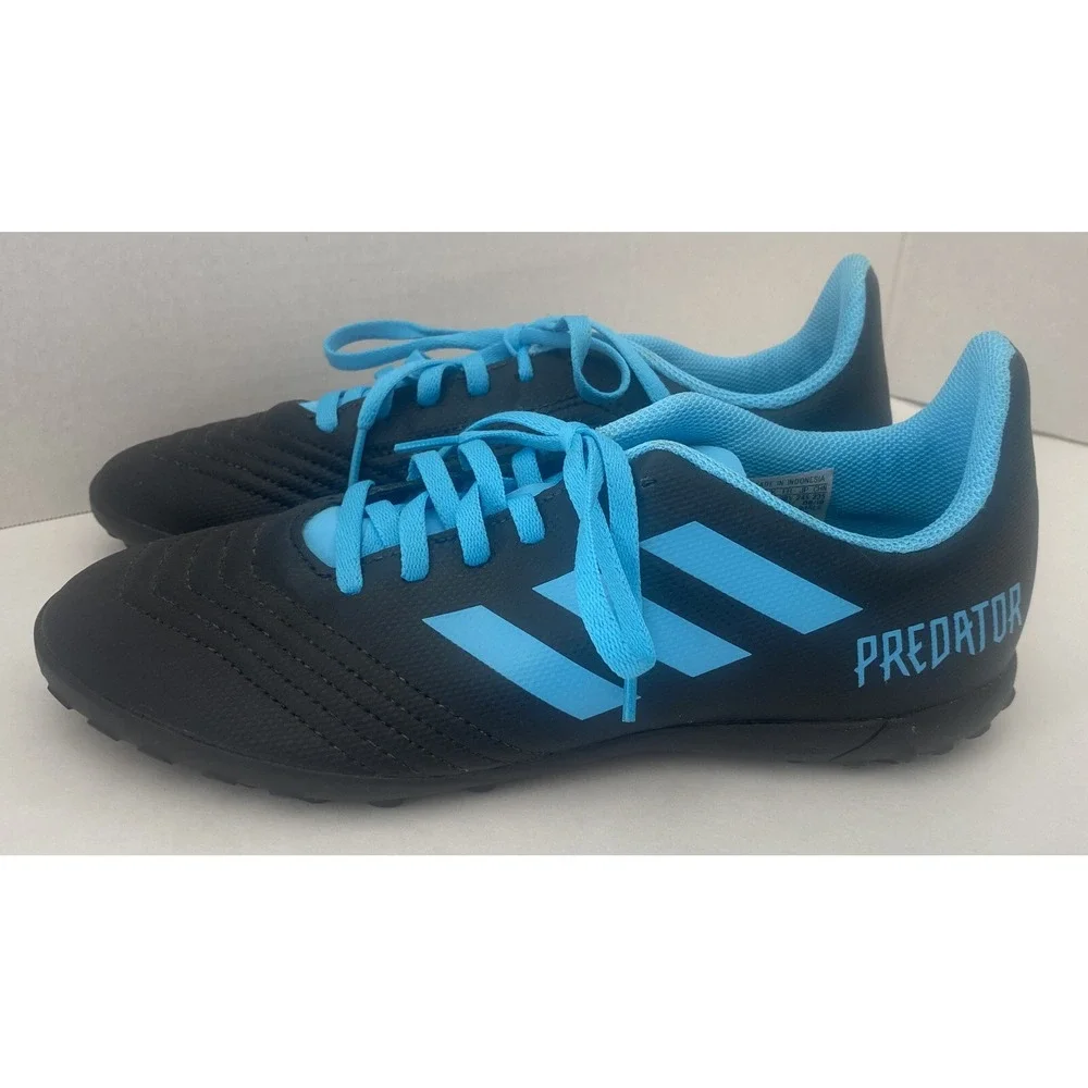 Adidas Predator 19.4 FG soccer cleats mens size 6 Blue/ Black